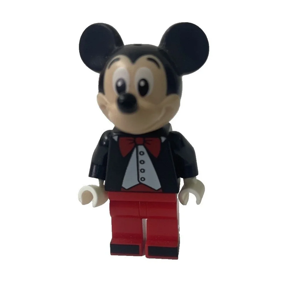 LEGO Disney Series 1 Mickey Mouse Minifigure Tuxedo Bow‎ Tie coldis-1 Excellent